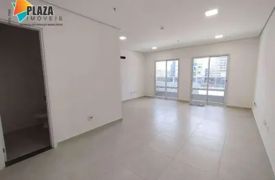 Sala para alugar, 38 m² por r$ 3.300,00/mês - boqueirão - praia grande/sp