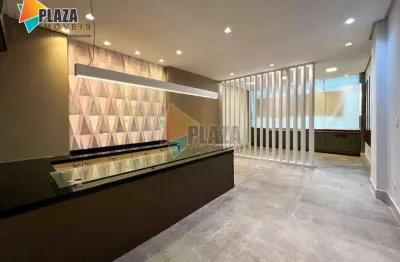 Loja para alugar, 236 m² por r$ 8.000,00/mês - vila guilhermina - praia grande/sp