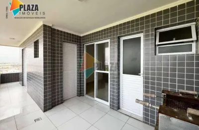 Apartamento com 2 dormitórios para alugar, 77 m² por r$ 3.400,00/mês - mirim - praia grande/sp