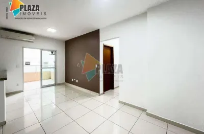 Apartamento com 2 dormitórios para alugar, 74 m² por r$ 3.200,00/mês - vila guilhermina - praia grande/sp
