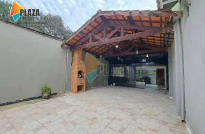 Casa para alugar, 143 m² por r$ 5.500,00/mês - boqueirão - praia grande/sp