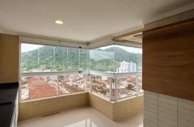 Apartamento com 3 dormitórios à venda, 104 m² por R$ 1.050.000,00 - Canto do Forte - Praia Grande/SP