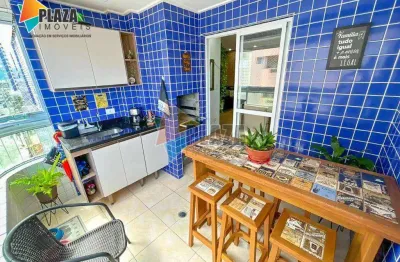 Apartamento com 3 dormitórios à venda, 89 m² por r$ 630.000,00 - aviação - praia grande/sp