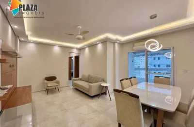 Apartamento com 3 dormitórios à venda, 111 m² por r$ 1.200.000,00 - canto do forte - praia grande/sp