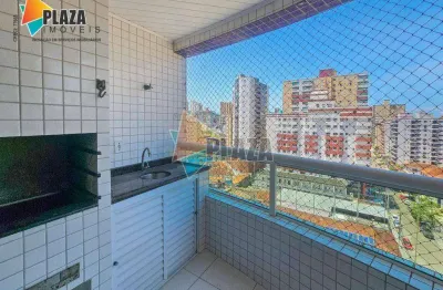 Apartamento com 2 dormitórios à venda, 75 m² por R$ 579.900,00 - Vila Guilhermina - Praia Grande/SP