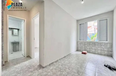 Apartamento com 1 dormitório à venda, 39 m² por r$ 220.000,00 - aviação - praia grande/sp