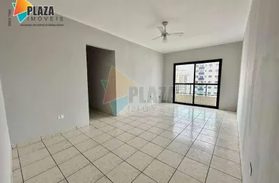 Apartamento com 2 dormitórios para alugar, 80 m² por r$ 3.000,00/mês - vila guilhermina - praia grande/sp