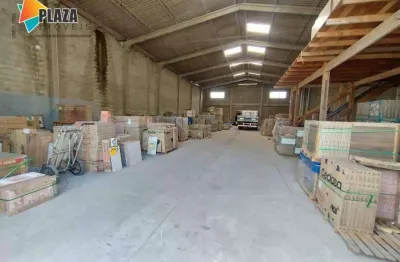 Galpão para alugar, 595 m² por r$ 40.000/mês - jardim anhangüera - praia grande/sp