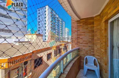 Apartamento com 1 dormitório à venda, 48 m² por r$ 369.900,00 - canto do forte - praia grande/sp
