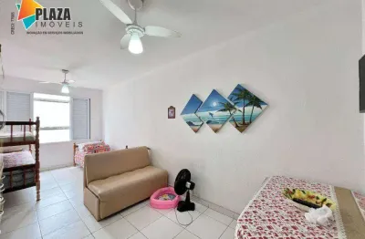 Kitnet com 1 dormitório à venda, 28 m² por r$ 180.000,00 - aviação - praia grande/sp