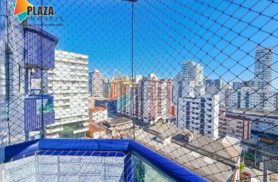 Apartamento com 1 dormitório à venda, 55 m² por r$ 379.900,00 - canto do forte - praia grande/sp