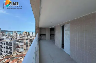 Apartamento com 3 dormitórios à venda, 126 m² por r$ 1.142.550,80 - vila guilhermina - praia grande/sp