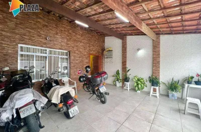 Casa com 5 dormitórios à venda, 128 m² por r$ 650.000,00 - tupi - praia grande/sp