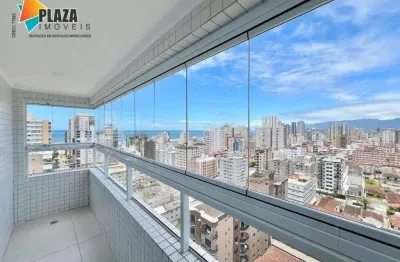 Apartamento com 2 dormitórios à venda, 94 m² por r$ 1.200.000,00 - canto do forte - praia grande/sp