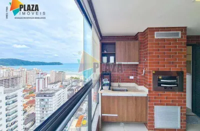Apartamento  2 dormitórios com 2 suítes à venda, 97 m² por r$ 849.000 - vila guilhermina - praia grande/sp