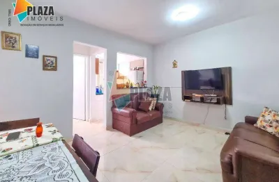 Apartamento com 1 dormitório à venda, 39 m² por r$ 259.000,00 - boqueirão - praia grande/sp