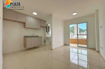 Apartamento com 2 dormitórios para alugar, 60 m² por r$ 3.000,00/mês - boqueirão - praia grande/sp