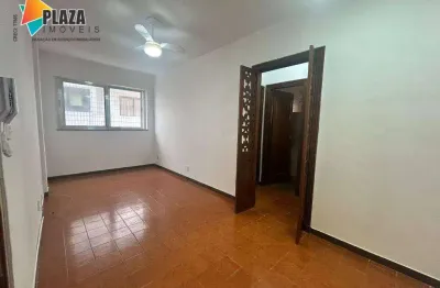 Apartamento com 1 dormitório para alugar, 45 m² por r$ 1.800,00/mês - canto do forte - praia grande/sp