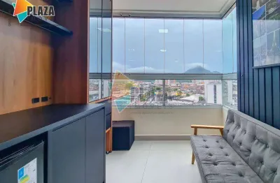 Apartamento 2 dormitórios com 1 suíte à venda, 71 m² por r$ 710.000 - vila guilhermina - praia grande/sp