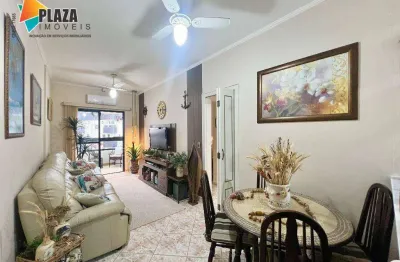 Apartamento com 2 dormitórios à venda, 64 m² por r$ 380.000,00 - aviação - praia grande/sp