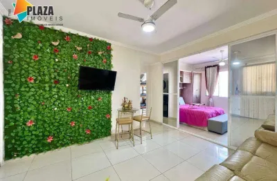Apartamento com 2 dormitórios à venda, 68 m² por r$ 350.000,00 - boqueirão - praia grande/sp
