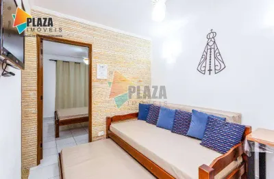 Kitnet com 1 dormitório à venda, 27 m² por R$ 240.000,00 - Canto do Forte - Praia Grande/SP