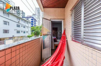 Apartamento com 1 dormitório à venda, 36 m² por r$ 255.000,00 - canto do forte - praia grande/sp