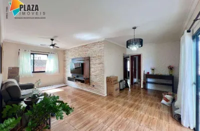 Apartamento com 3 dormitórios à venda, 133 m² por R$ 900.000,00 - Canto do Forte - Praia Grande/SP