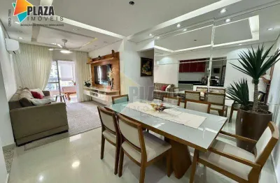 Apartamento com 3 dormitórios à venda, 104 m² por R$ 1.200.000,00 - Canto do Forte - Praia Grande/SP