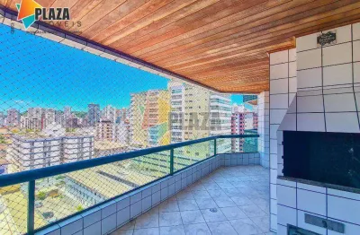 Apartamento com 3 dormitórios para alugar, 131 m² por R$ 6.500,00/mês - Canto do Forte - Praia Grande/SP