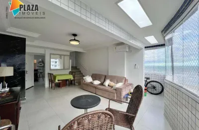Apartamento Duplex com 2 dormitórios à venda, 104 m² por R$ 550.000,00 - Tupi - Praia Grande/SP