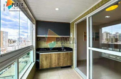 Apartamento com 2 dormitórios à venda, 69 m² por R$ 725.000,00 - Canto do Forte - Praia Grande/SP