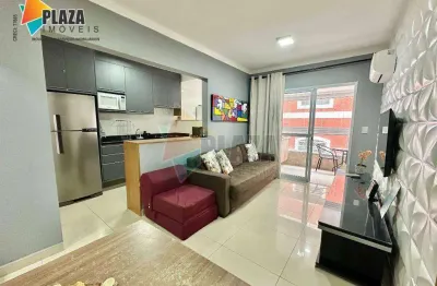 Apartamento com 1 dormitório à venda, 64 m² por R$ 500.000,00 - Aviação - Praia Grande/SP