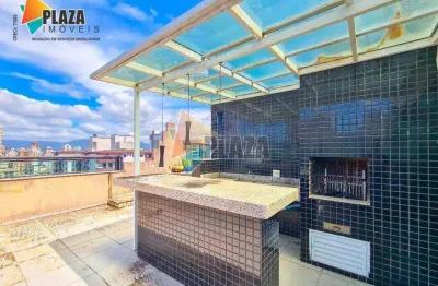 Cobertura com 4 dormitórios à venda, 332 m² por R$ 2.499.000,00 - Canto do Forte - Praia Grande/SP