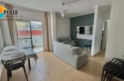 Cobertura com 2 dormitórios para alugar, 120 m² por R$ 3.500,00/mês - Aviação - Praia Grande/SP