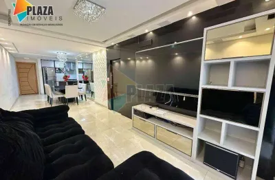 Apartamento com 3 dormitórios para alugar, 130 m² por R$ 8.500,00/mês - Canto do Forte - Praia Grande/SP