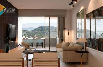 Apartamento com 2 dormitórios à venda, 93 m² por r$ 939.826,59 - canto do forte - praia grande/sp