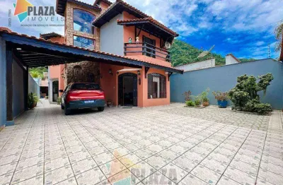Casa com 6 dormitórios à venda, 327 m² por r$ 1.980.000,00 - canto do forte - praia grande/sp