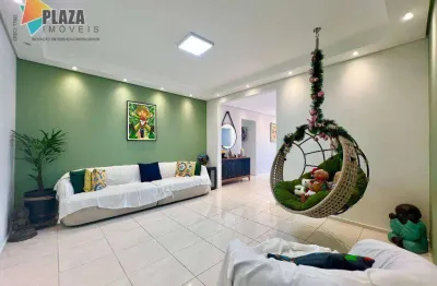 Apartamento com 3 dormitórios à venda, 126 m² por r$ 750.000,00 - canto do forte - praia grande/sp