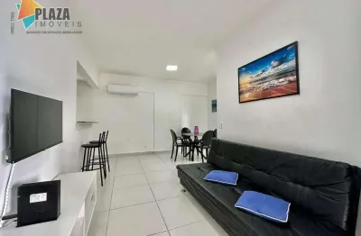Apartamento 2 dormitórios com 1 suíte à venda, 78 m² por r$ 499.000 - vila guilhermina - praia grande/sp