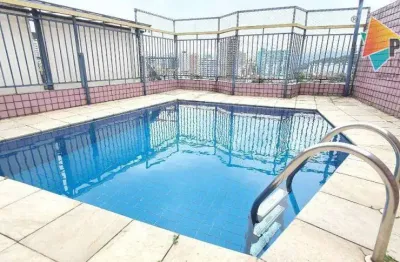 Cobertura à venda, 290 m² por r$ 2.400.000,00 - canto do forte - praia grande/sp