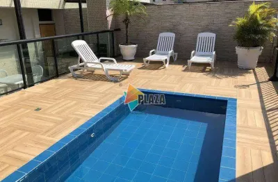 Cobertura à venda, 250 m² por r$ 1.999.000,00 - tupi - praia grande/sp