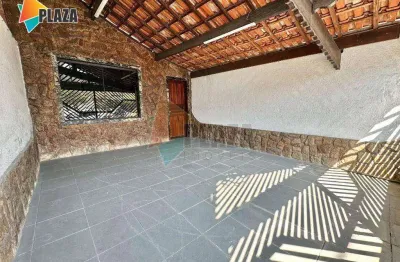 Casa com 2 dormitórios para alugar, 85 m² por r$ 2.500,01/mês - aviação - praia grande/sp