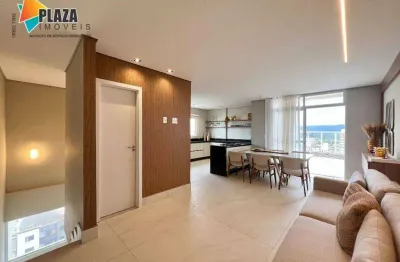 Cobertura com 3 suítes à venda, 155 m² por r$ 2.100.000 - vila guilhermina - praia grande/sp