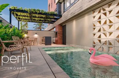 Apartamento em construção - 1 suíte + 1 quarto - bairro santo antônio - joinville/sc.