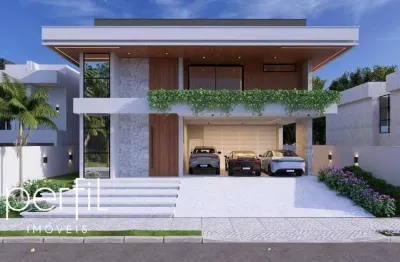 Casa a venda no royal garden 4 suítes e piscina no bairro pirabeiraba - joinville/ sc