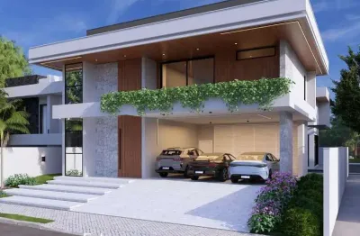 Casa a venda no royal garden 4 suítes e piscina no bairro pirabeiraba - joinville/ sc