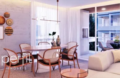 Apartamento 1 suíte e 2 demi suites com 2 vagas de garagem no bairro américa - joinville, sc