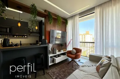 Apartamento 1 suíte + 1 dormitório com 1 vaga de garagem no bairro floresta - joinville, sc