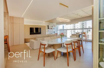 Apartamento de 3 suítes com escritório e 2 vagas de garagem em andar alto no bairro atiradores - joinville, sc